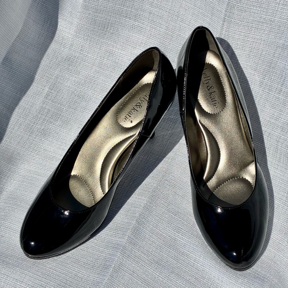 Classic Black Patent Pumps